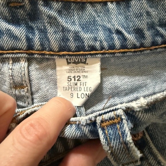 Levi’s 512 Slim Taper Jeans | Size 25 (9 Long) | Distressed - Picture 9 of 9